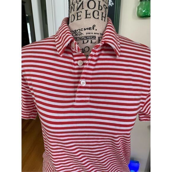 Crew Cuts Red Stripe Polo - Picture 5 of 6
